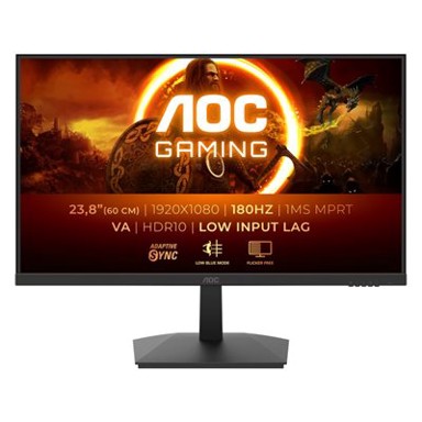 AOC Gaming monitor 24G15N2, 23.8", FHD, VA, 180Hz, 1ms